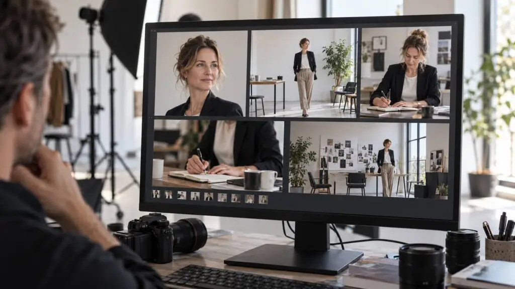 Personal branding fotografie tijdens een professionele branding fotoshoot voor een ondernemer